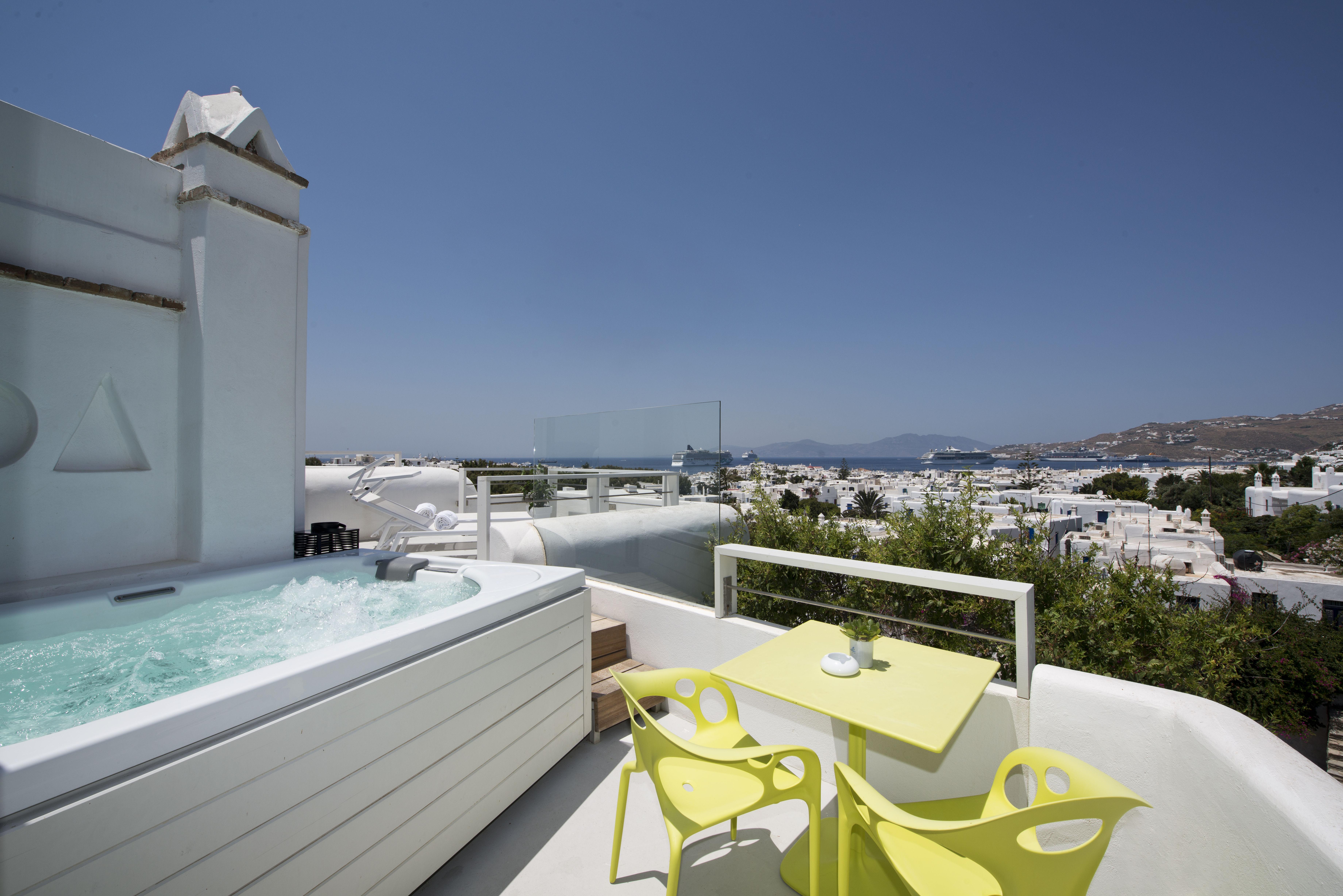 セメリ ホテル ミコノス Mykonos Town エクステリア 写真