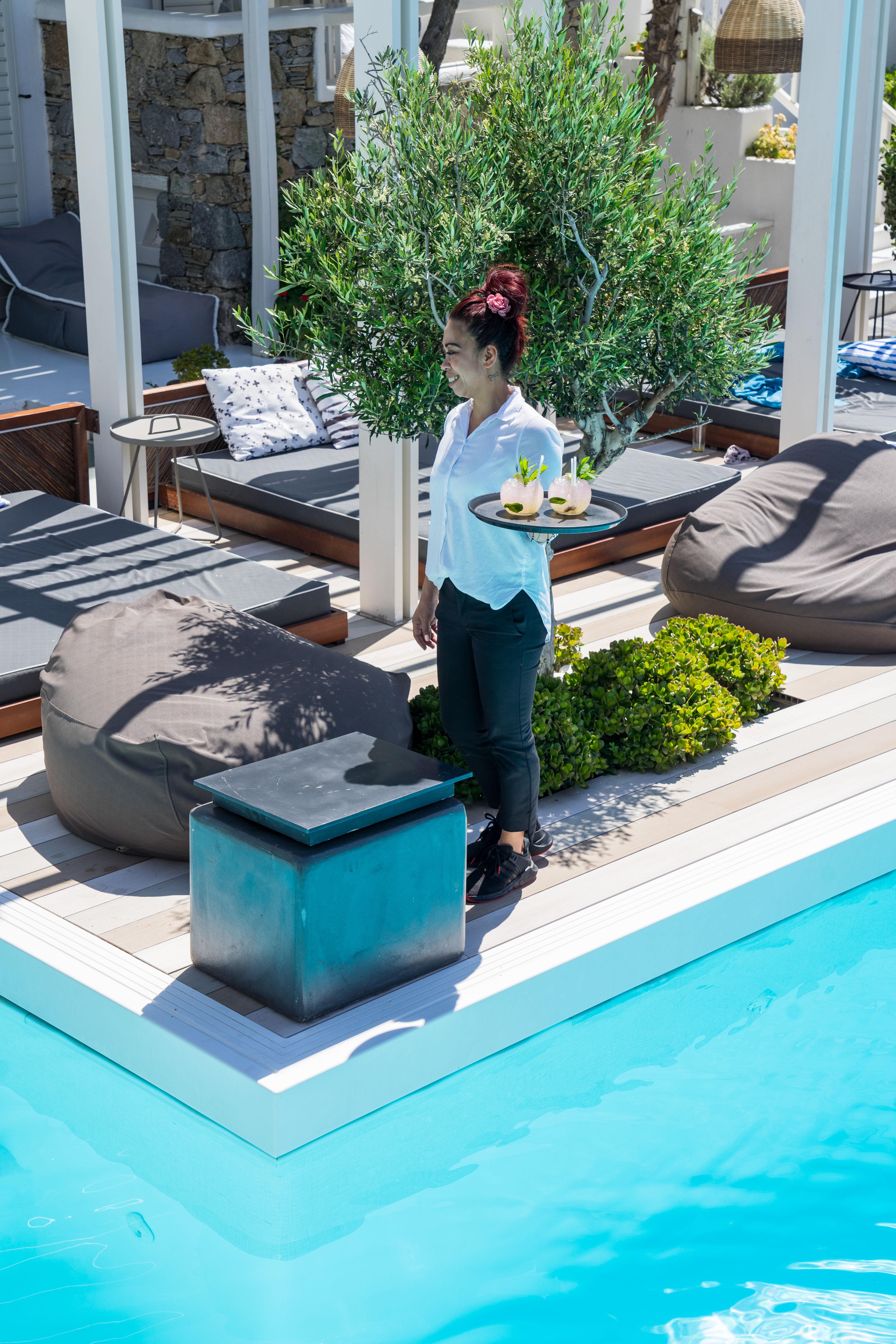 セメリ ホテル ミコノス Mykonos Town エクステリア 写真